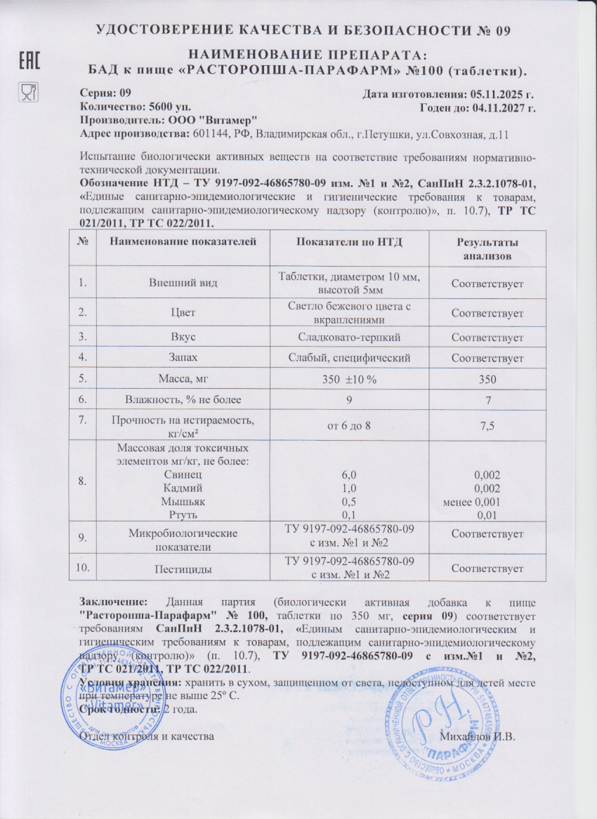 Паспорт №112025